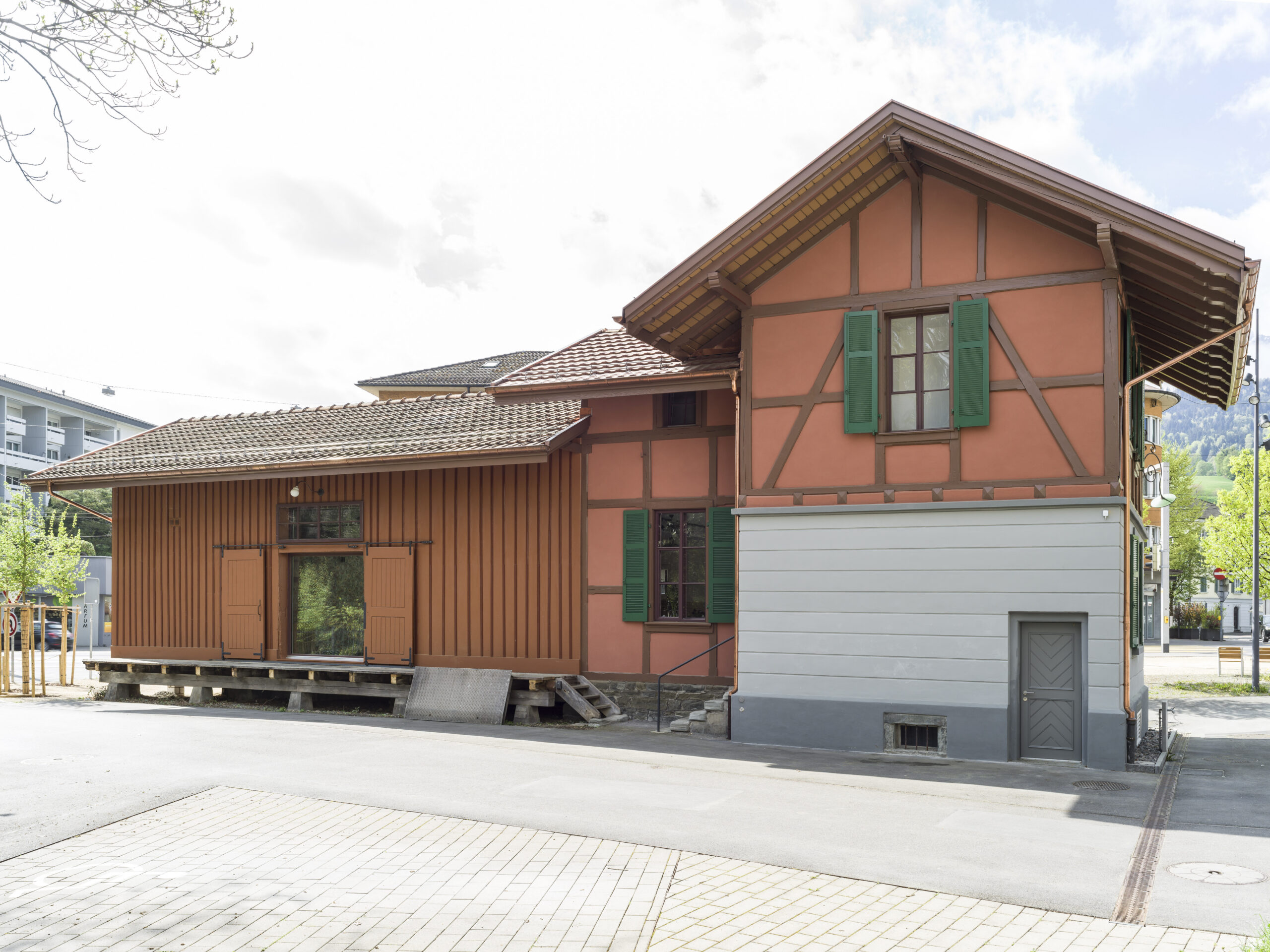 Bahnhöfli Kriens nach Restaurierung