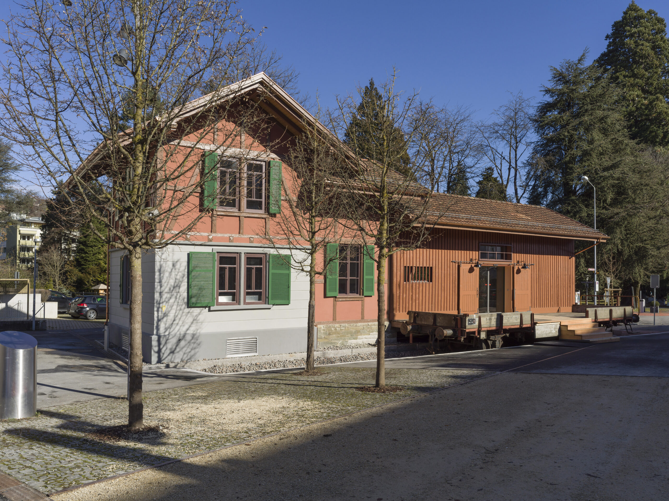 Bahnhöfli Kriens nach Restaurierung