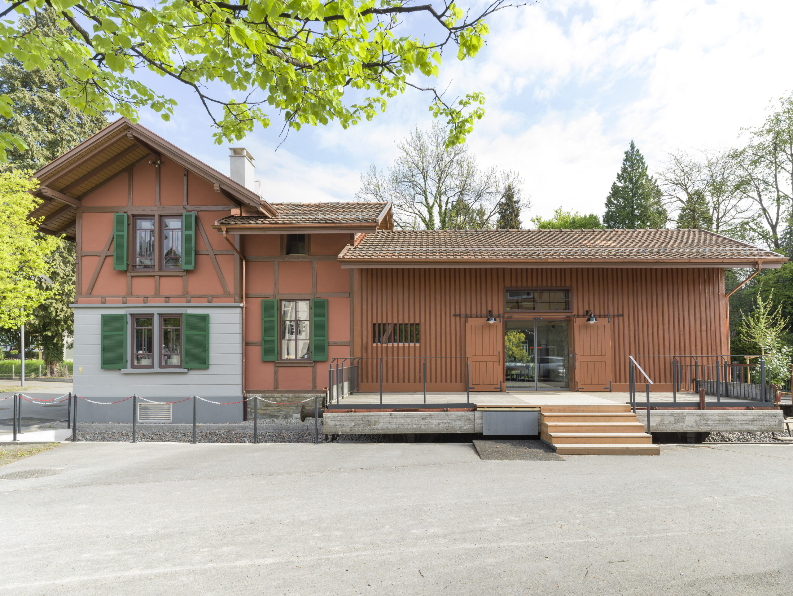 Bahnhöfli Kriens nach Restaurierung